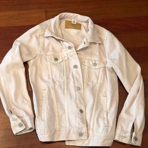 Pink jean jacket